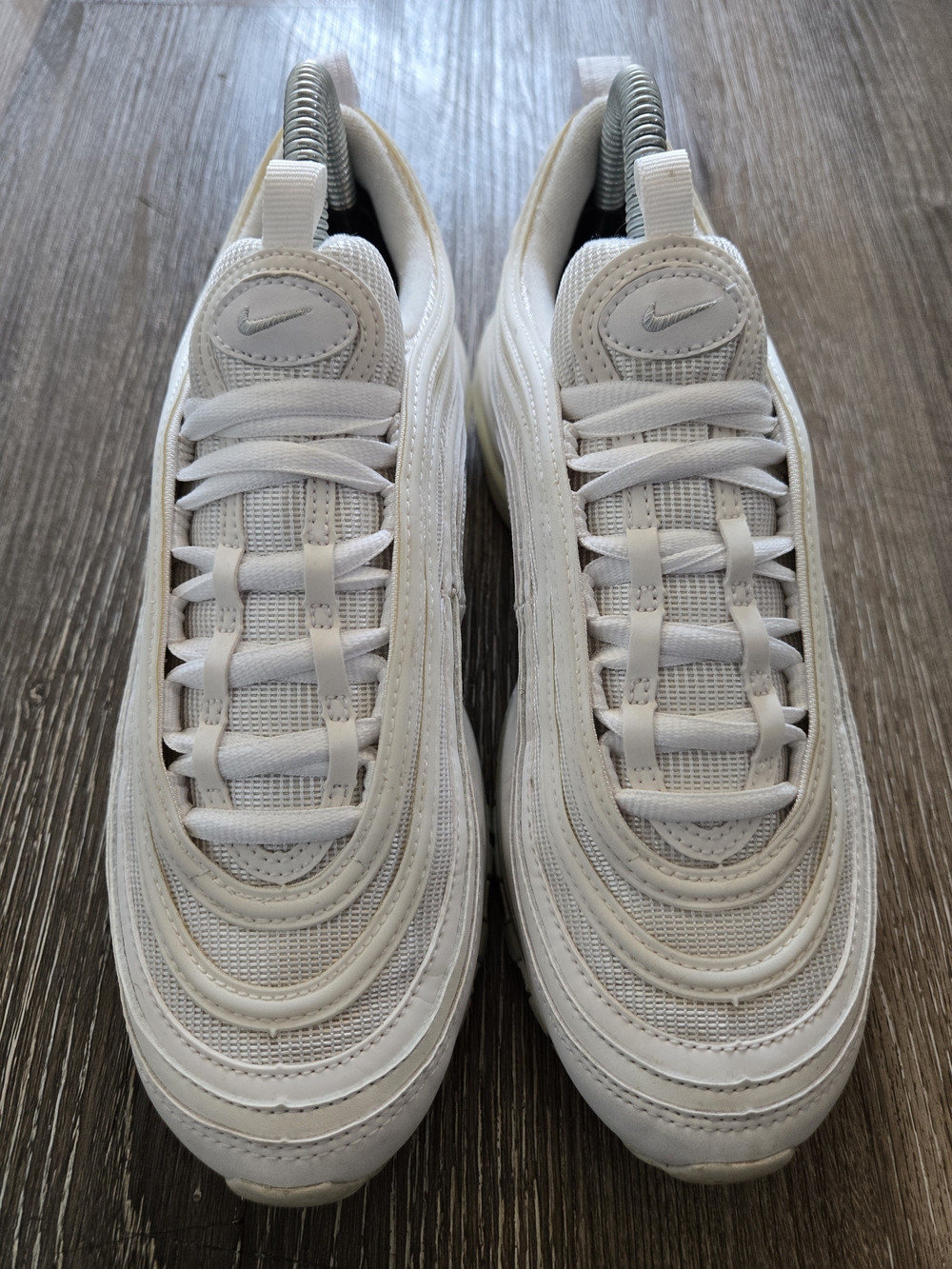 Nike Men’s Air Max 97 Sneakers - White - Picture 4 of 13